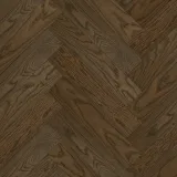 Кварцевый паркет Quartz Parquet Английская Ёлка Дуб Брауни 33-413 браш, фаска